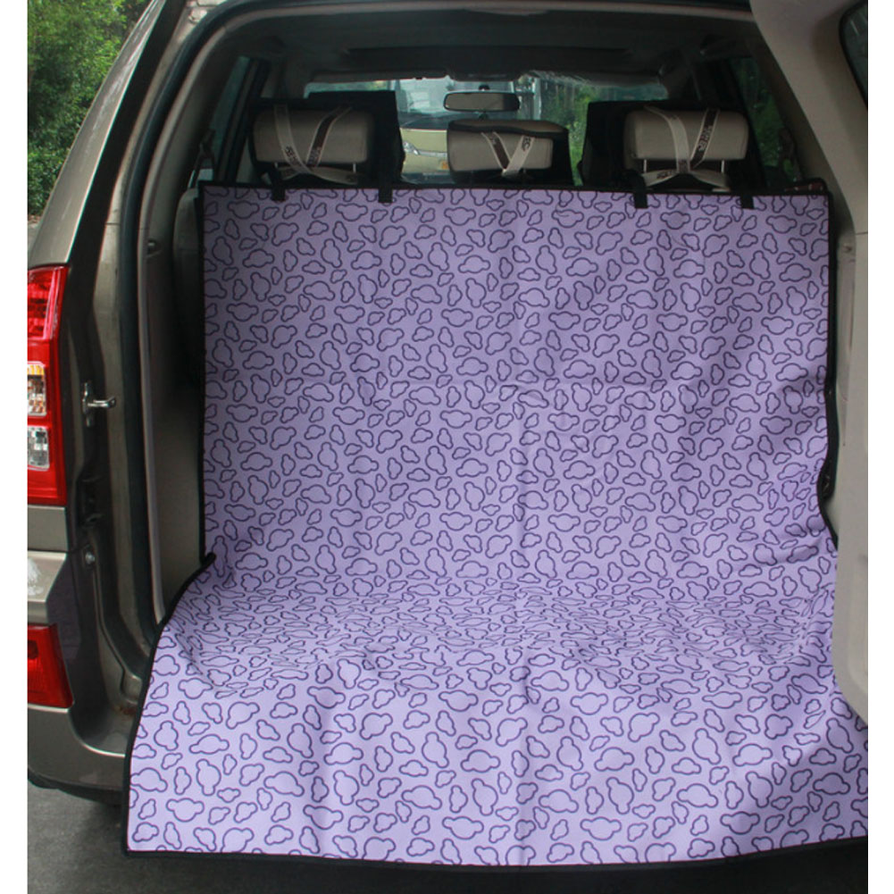 Picture of Panda Superstore PS-PET3024184011-HERMINE00803 Cloud Waterproof Pet Car Seat Cover Dog Travel Mat for SUV Trunk&#44; Purple