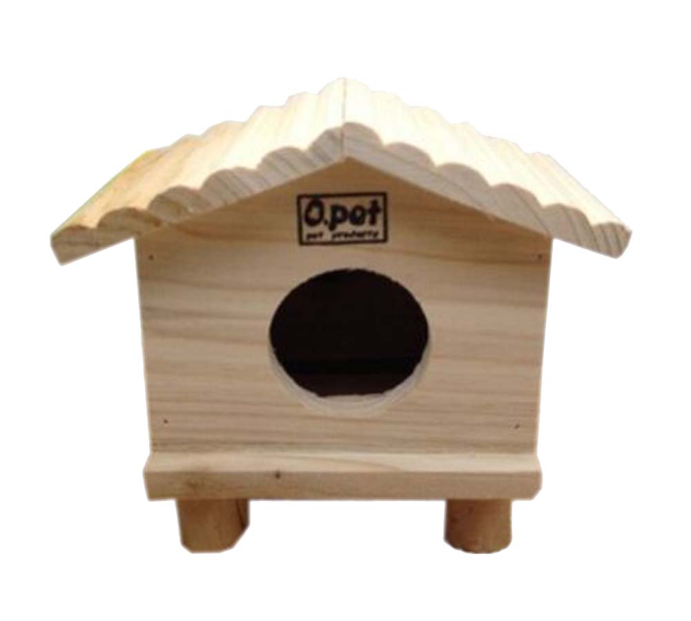 Picture of Panda Superstore PS-PET3048874011-SUSAN00961 Lovely Small Pet Hamster Wooden House