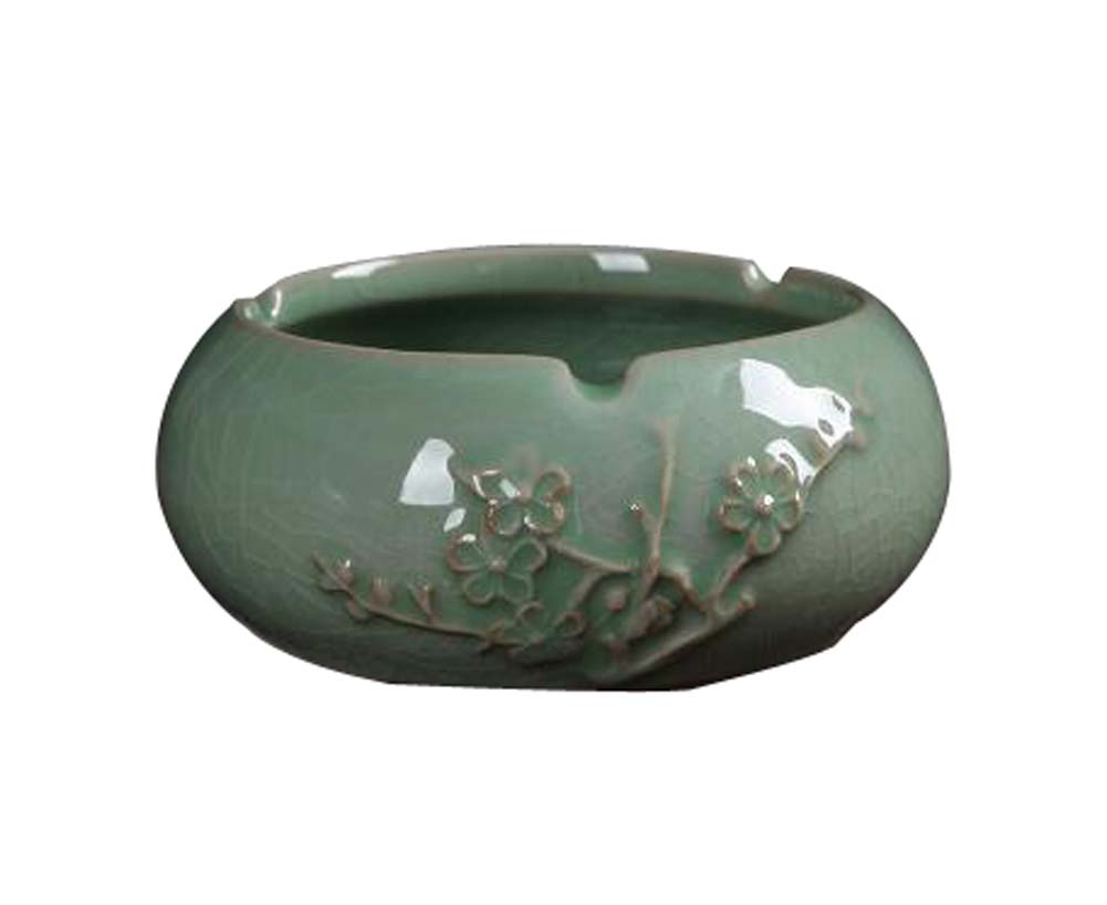 PS-HOM695485011-ALAN03384 Creative Ceramics Cigarettes Ash Tray - Wintersweet