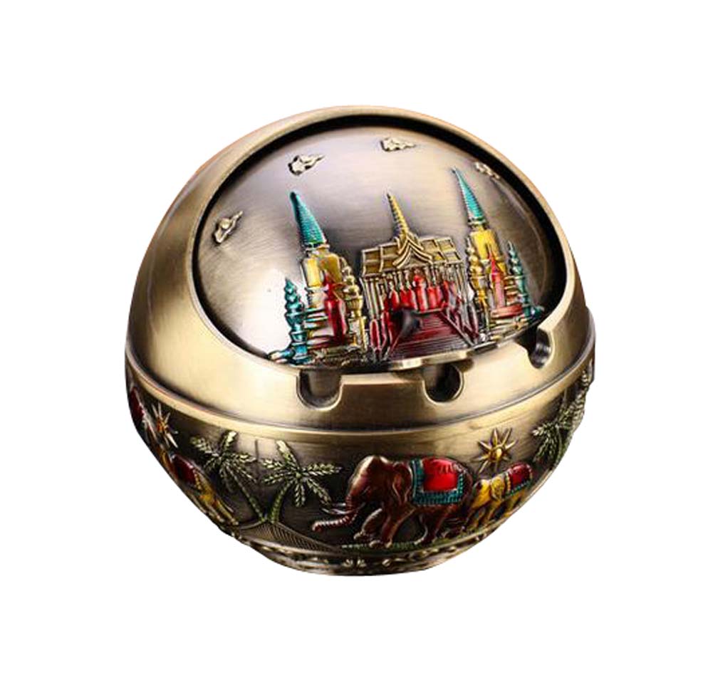 Style Two Domestic Fashion Multipurpose Ashtrays with Cover