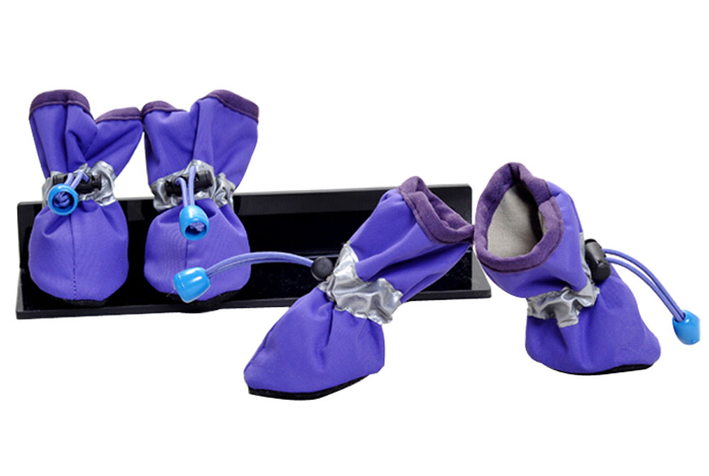 Picture of Panda Superstore PS-PET3024169011-ALAN00931 Cute Candy Color Pet Dog Puppy Shoes Boots Rain Boots, Purple - Number 4 - 4 Piece