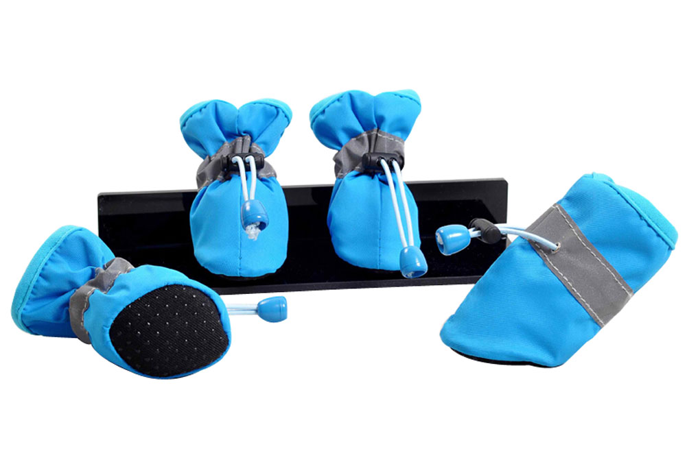 Picture of Panda Superstore PS-PET3024169011-ALAN00946 Cute Candy Color Pet Dog Puppy Shoes Boots Rain Boots, Lake Blue - Number 2 - 4 Piece