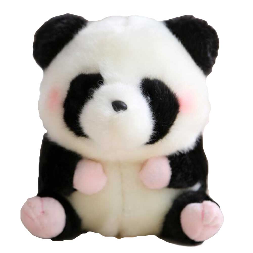 7 in. Cute Panda Stuffed Animal Plush Toy Sofa Bed Decoration