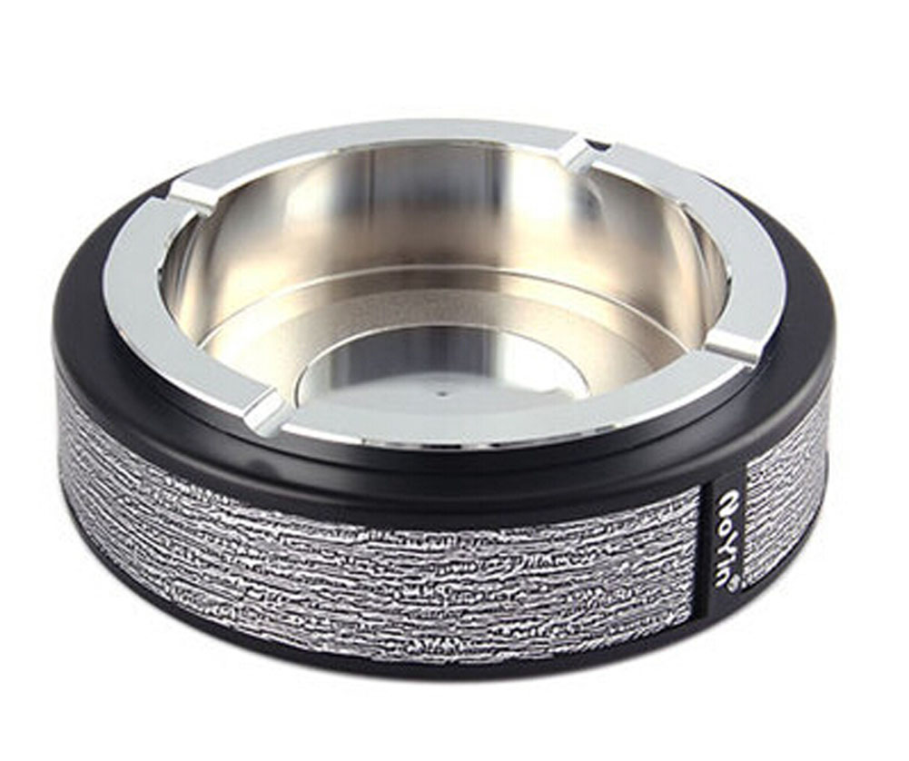 High Quality Creative Gifts Metal European Style Ashtray, Silver