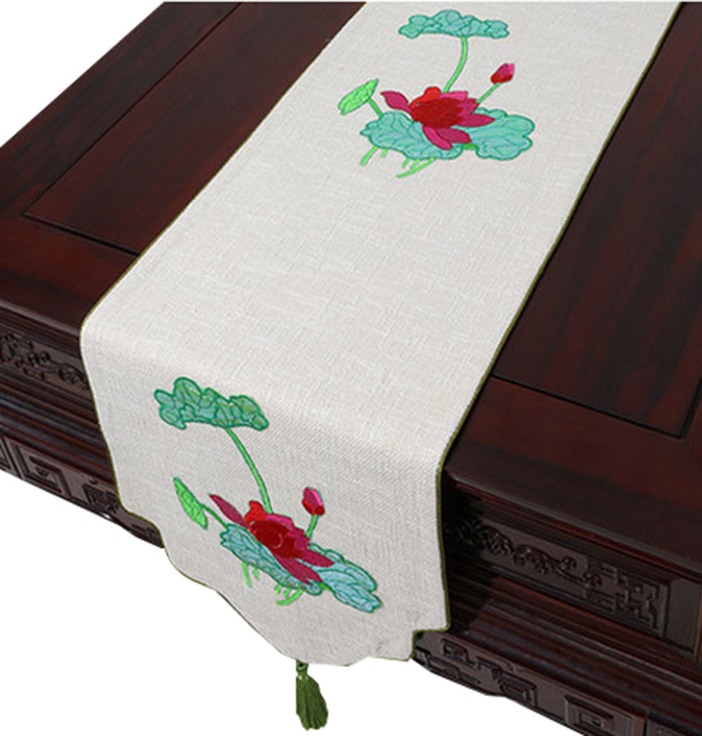 Picture of Panda Superstore PS-HOM3742021-LILY00082 Elegant Chinese Table Dining Tablecloth