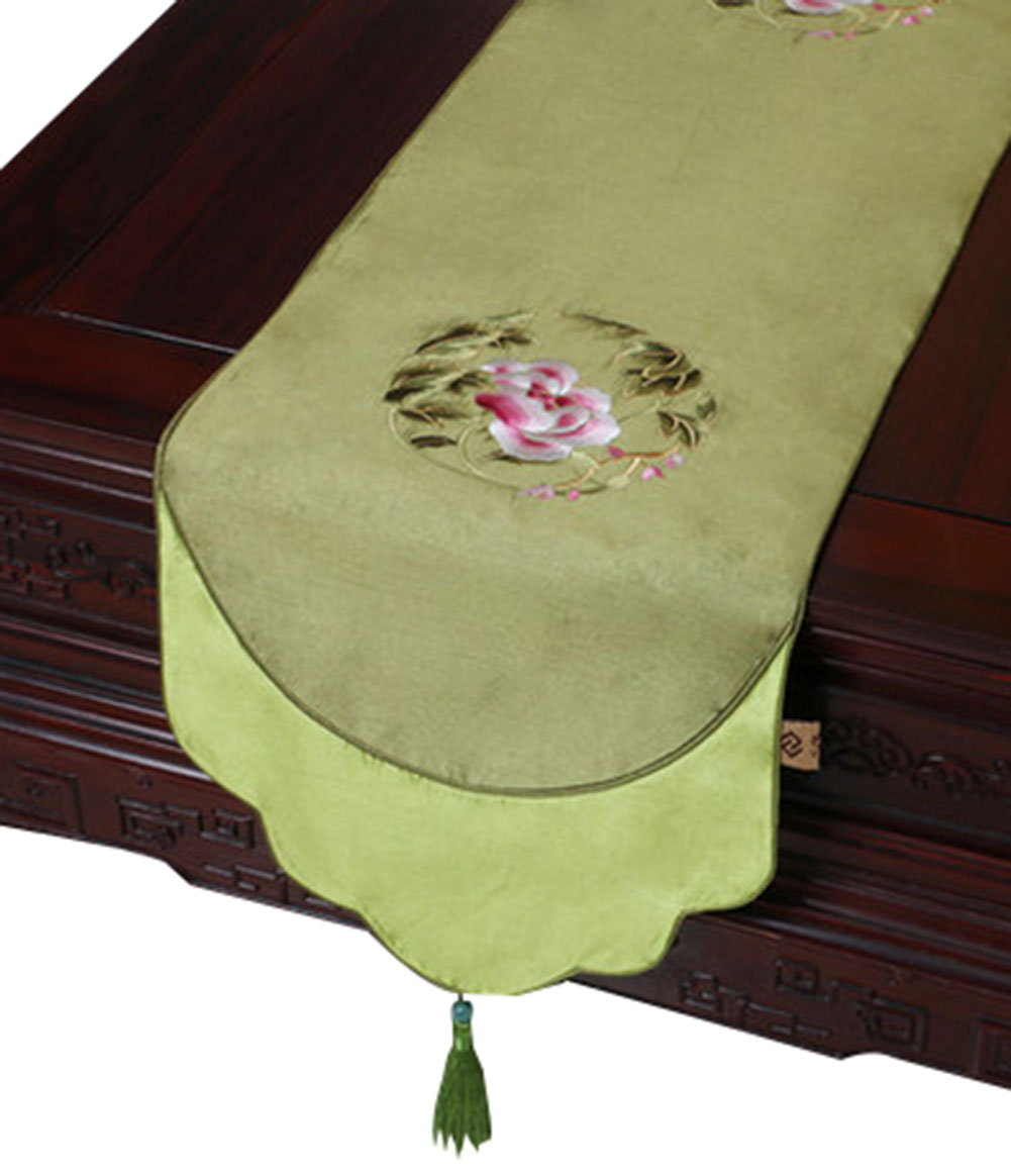 Picture of Panda Superstore PS-HOM3742021-LILY00088 Modern Coffee Embroidery TableCloth