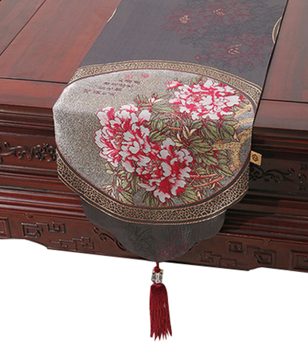 Picture of Panda Superstore PS-HOM3742021-LILY00092 European Fashion Simple Runner Mat Cushion Bed Coffee Tablecloth