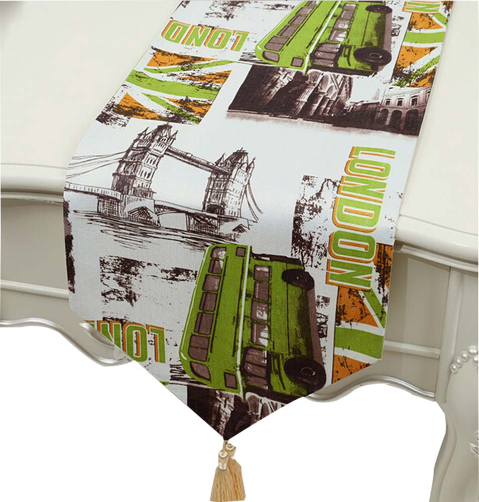 Picture of Panda Superstore PS-HOM3742021-LILY01334 Elegant Fashion Runners Coffee Table Cloth - 33 x 200 cm