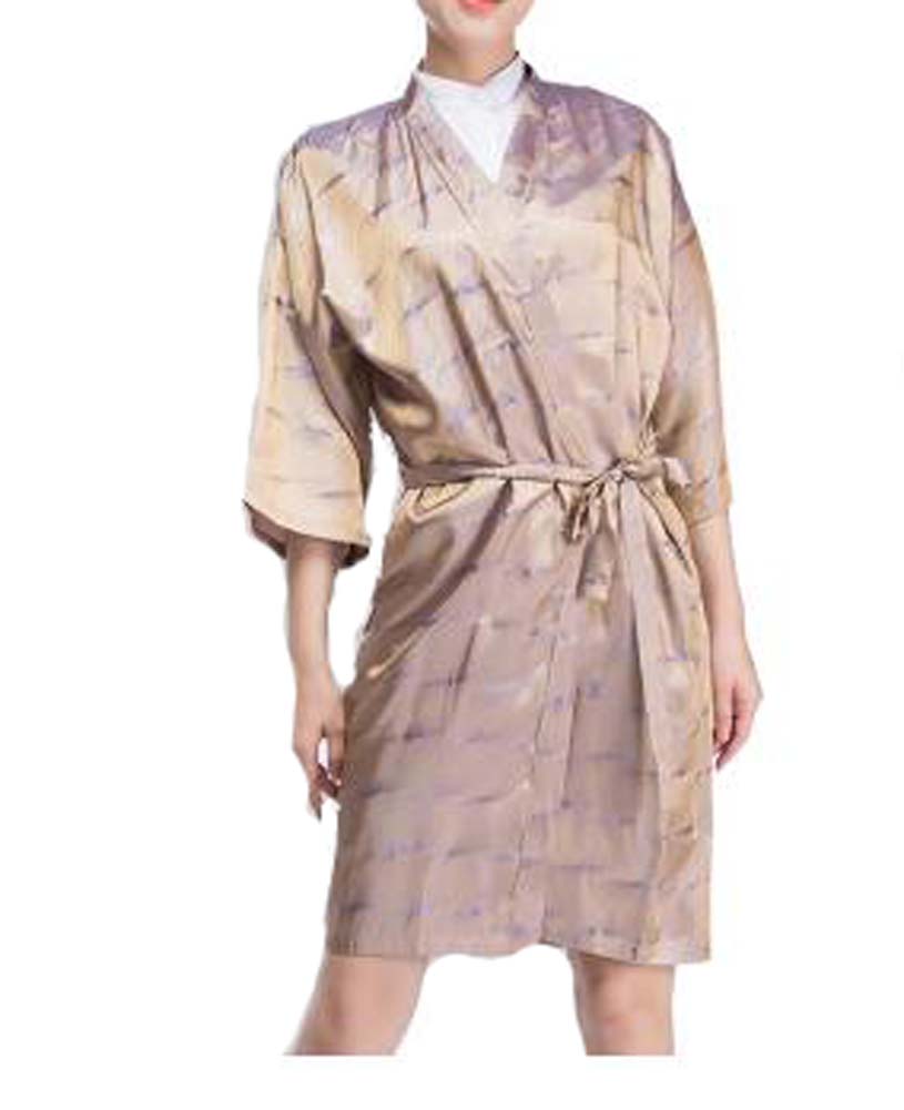 Gown Upscale Robes Beauty Salon Smock for Clients, Ripple