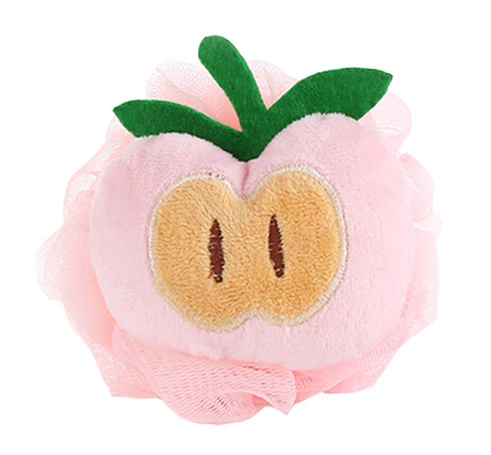 Picture of Panda Superstore PS-BEA11056501-KARY01672 4 Pieces Lovely Apple Soft Bath & Child Body Sponge&#44; 10 cm