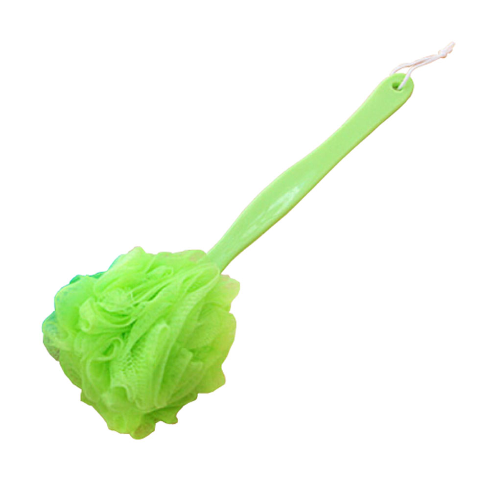Picture of Panda Superstore PS-BEA11056501-YUKI01178 Durable Suspensibility Long Handle Soft Body & Bath Brush&#44; Green - Set of 2