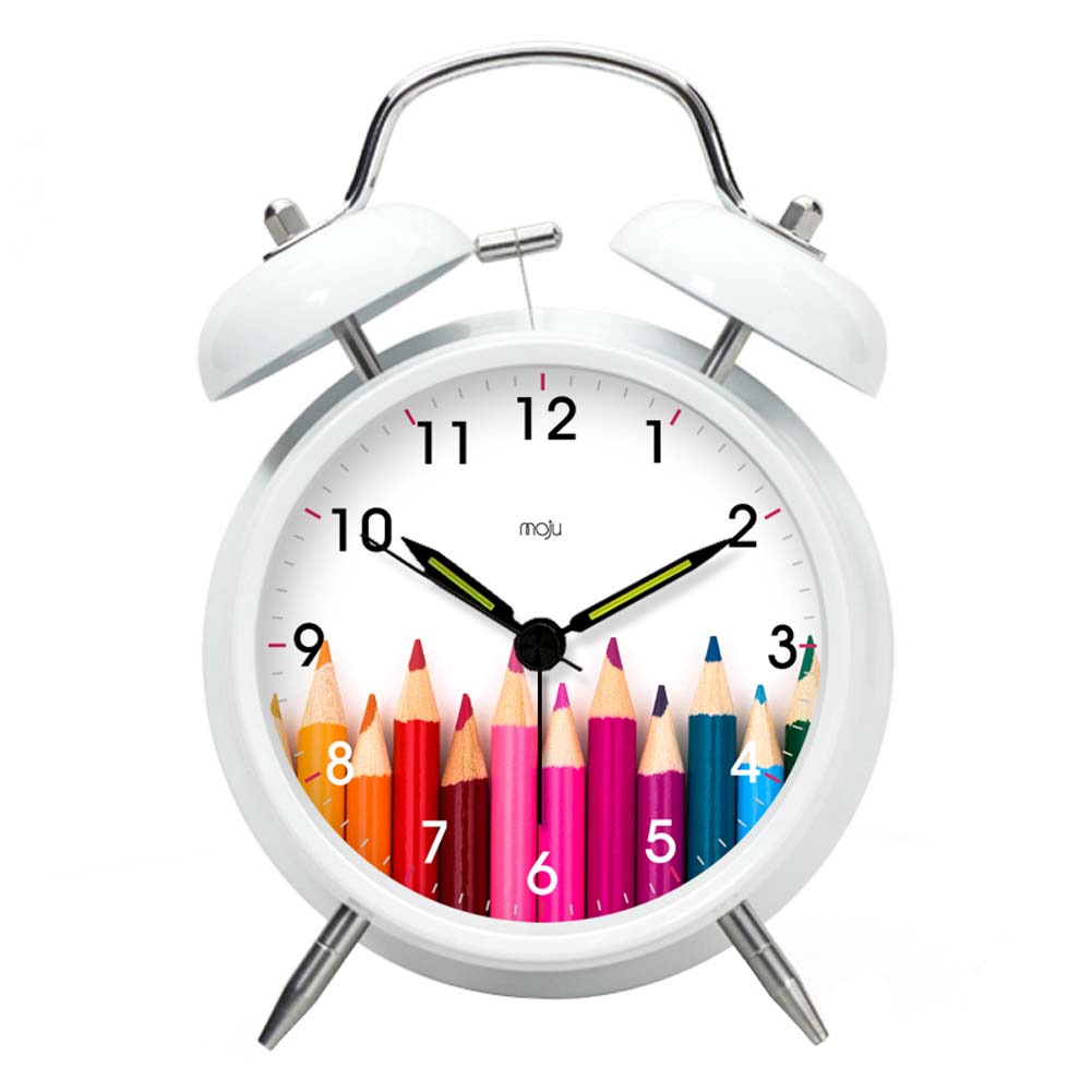 Practical Mute Alarm Clock Luminous Light Utility Super Loud Alarm Clock