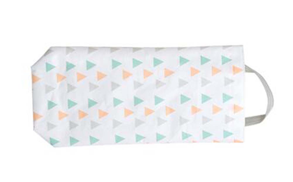 Wall Hanging Plastic Holder Oxford Extractable Storage Bag, Triangle - Set of 3