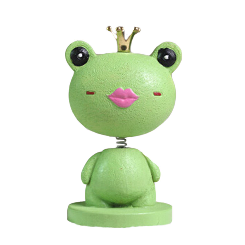 Picture of Panda Superstore PS-AUT15857501-JESSICA01419 4.1 x 2.2 in. Adorable Princess Frog Hand Painted Resin Auto Trinkets Car Ornaments