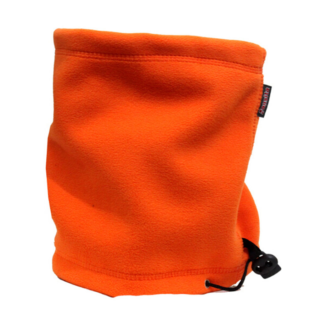 PS-CLO2578666011-ALAN02701 Motorcycle Warmer Double-Layer Neck Warmer & Gaiter, Orange - 2 Piece