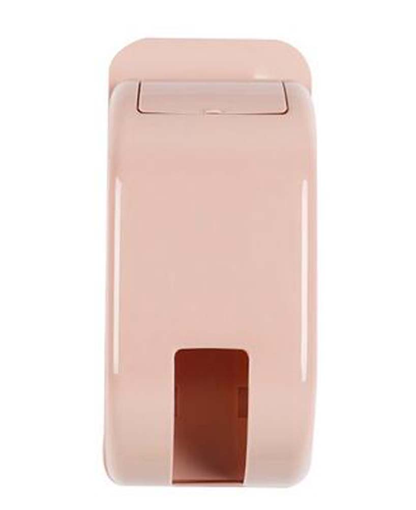 Wall Mount Plastic Kitchen Storage Box, Pink - Set of 3