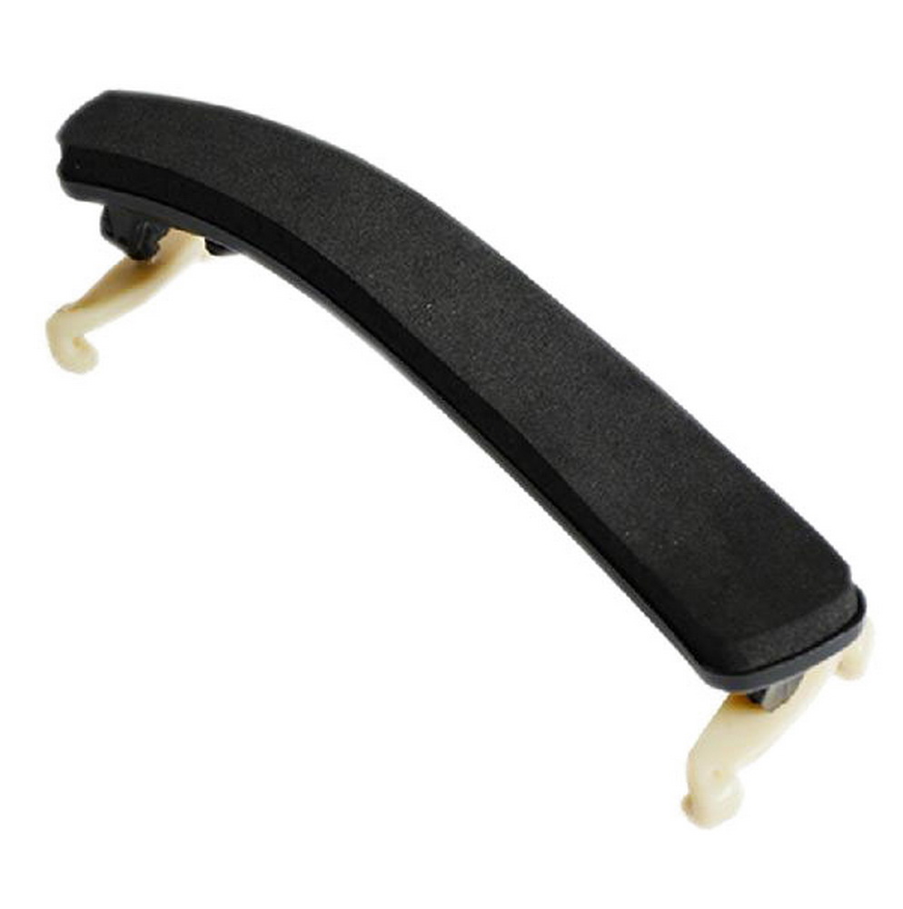 Black Plastic Violin Shoulder Rest for 1 by 8 to 1 by 4
