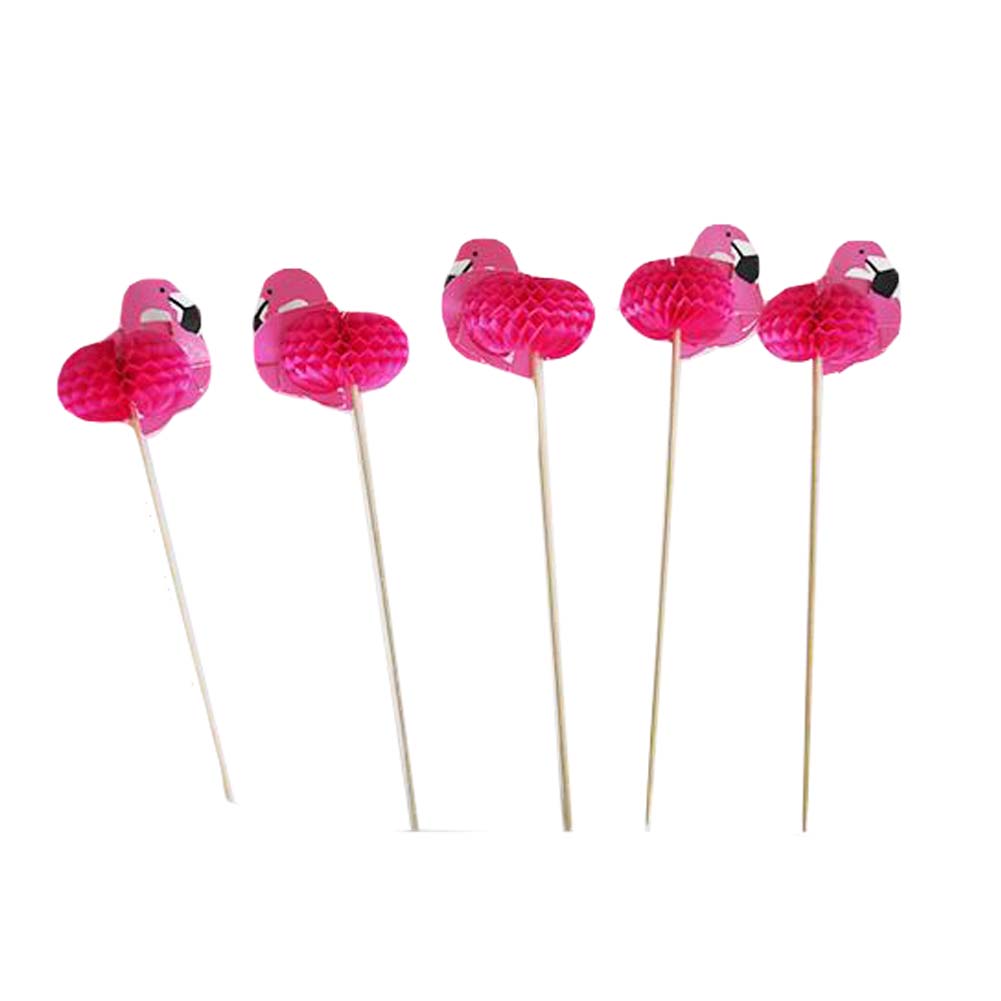 Paper Garland Disposable Cocktail Pick - 45 Piece