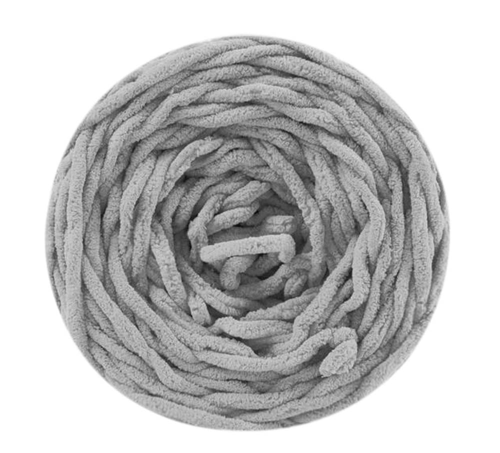 Picture of Panda Superstore PS-HOM262625011-YAN01782 Milk Cotton Hand-Woven Scarf Warm Soft Yarns, Gray - Set of 3