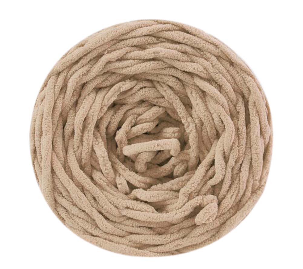 Picture of Panda Superstore PS-HOM262625011-YAN01783 Milk Cotton Hand-Woven Scarf Warm Soft Yarns, Camel - Set of 3