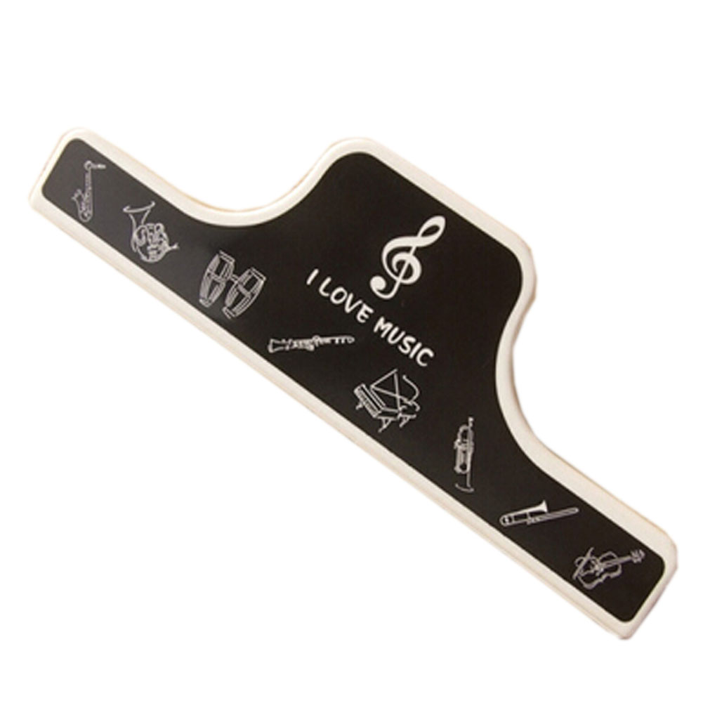 Fashion Music Style Plastic Large Binder Clips