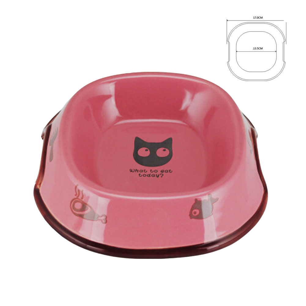 Picture of Panda Superstore PS-PET2975261011-JENNY01085 5 in. Lovely Environmental Protection Ceramic Cat Food Bowl&#44; Pink - 17 x 13.5 cm