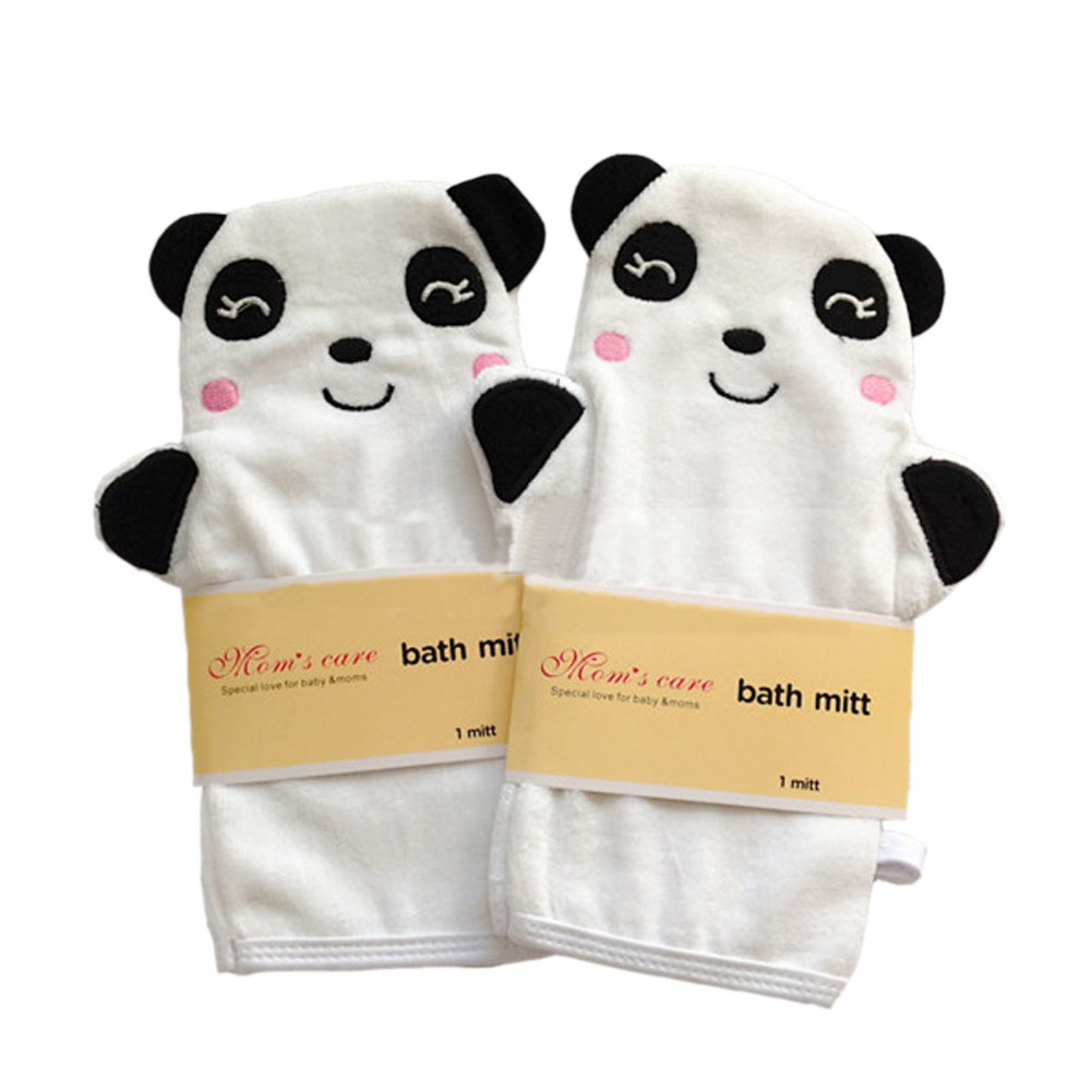 Picture of Panda Superstore PS-BEA11056511-YUKI01208 Durable Soft Cute Baby & Kids Bath Sponge&#44; Mitt & Gloves - Set of 2