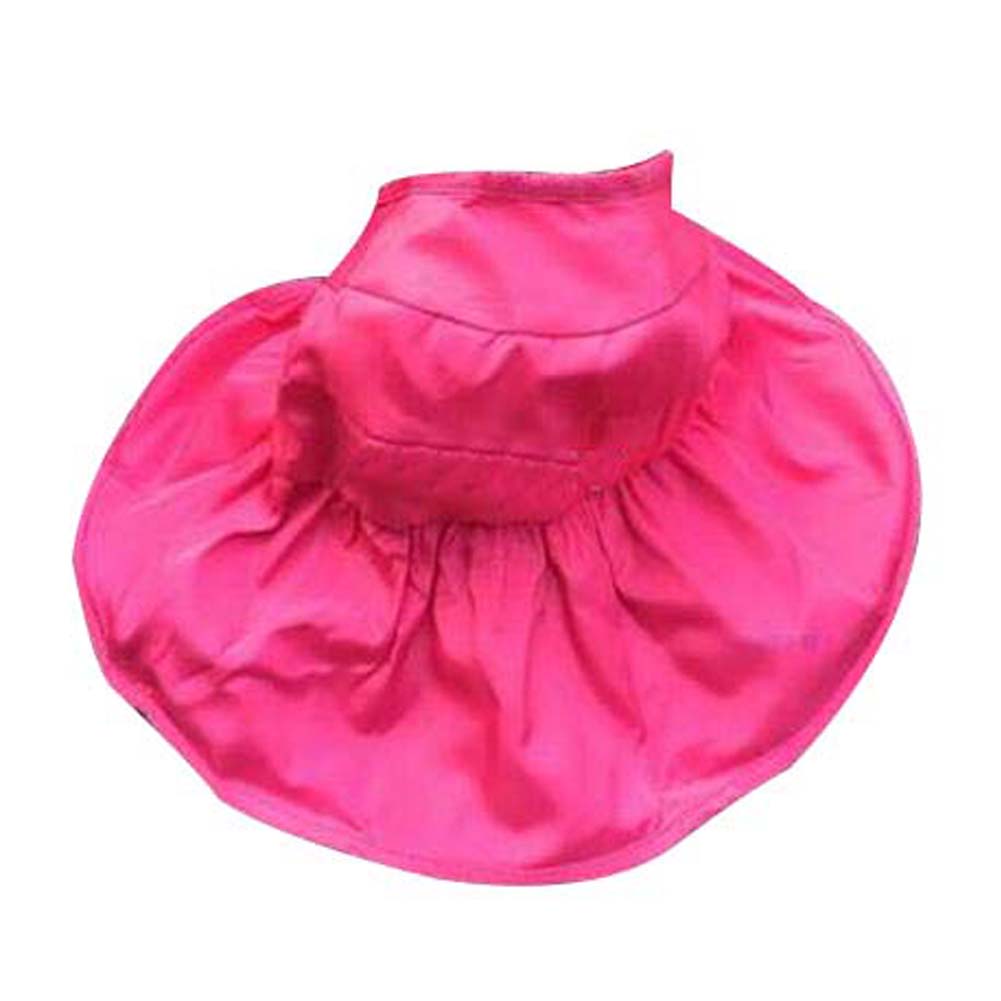 Womens Beautiful Foldable Floppy Wide Brim Sun Hat
