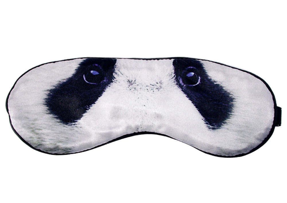Picture of Panda Superstore PS-BEA11061971-ALAN00022 Silk Cartoon Eye Mask Eye Shade Blindfold Shade Cover for Sleep Panda