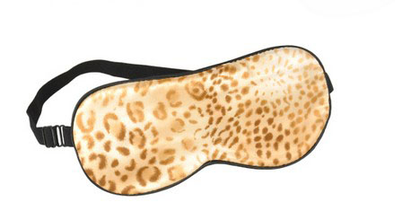 Picture of Panda Superstore PS-BEA11061971-ALAN00032 Silk Eye Mask Eye Shade Cover for Sleep with Strap - Leopard