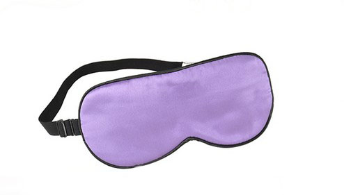 Picture of Panda Superstore PS-BEA11061971-ALAN00035 Silk Eye Mask Eye Shade Cover for Sleep with Strap - Violet
