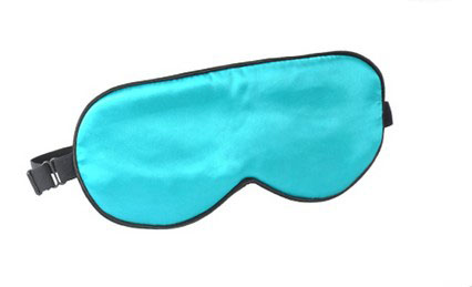 Picture of Panda Superstore PS-BEA11061971-ALAN00036 Silk Eye Mask Eye Shade Cover for Sleep with Strap - Sky Blue