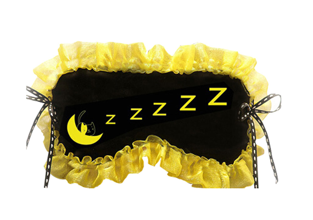 Picture of Panda Superstore PS-BEA11061971-ALAN00842 Classic Silk Eyeshade Sleep Eye Mask - Lace