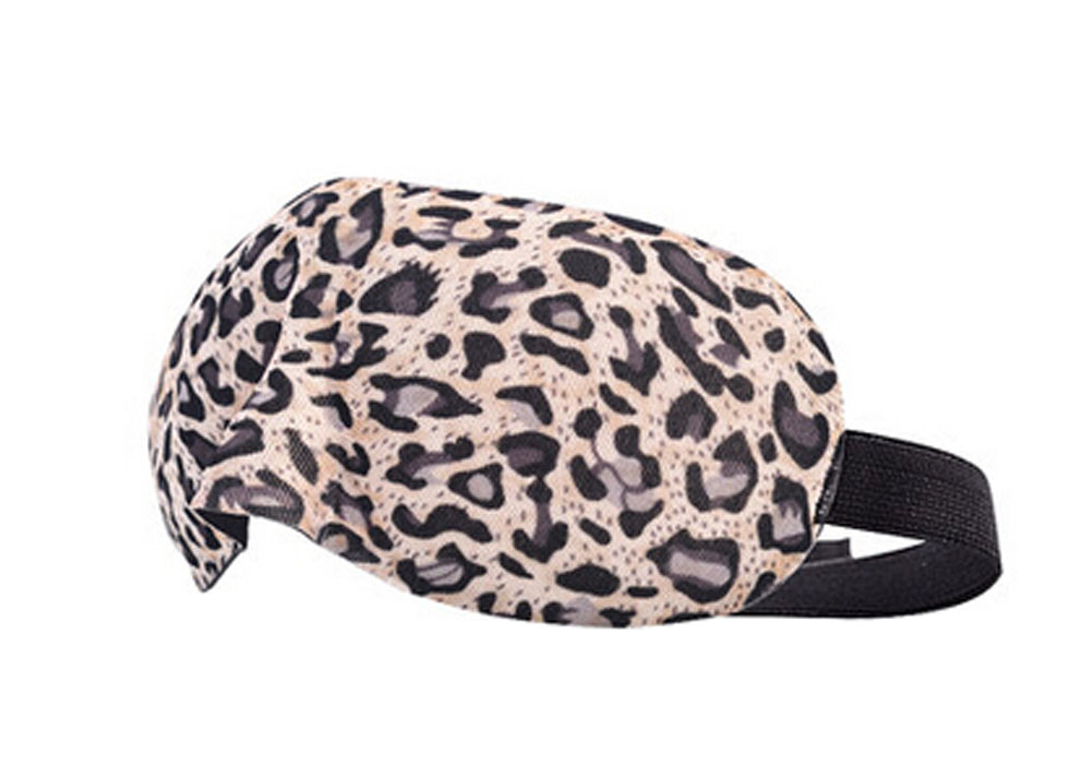 Picture of Panda Superstore PS-BEA11061971-ALAN00846 Non-trace 3d Eyeshade Sleep Eye Mask - Leopard