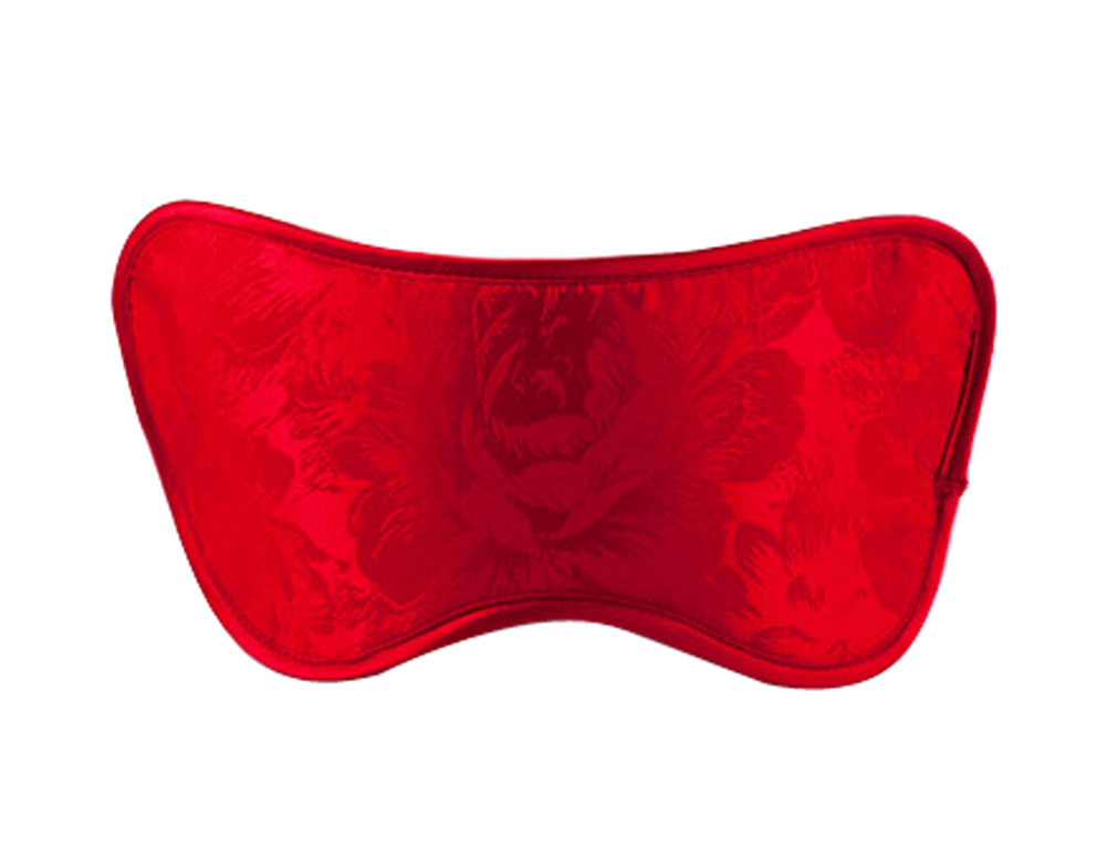 Picture of Panda Superstore PS-BEA11061971-ALAN01452 New Style Silk Soft Sleep Eye Mask with Strap - Red Flowers