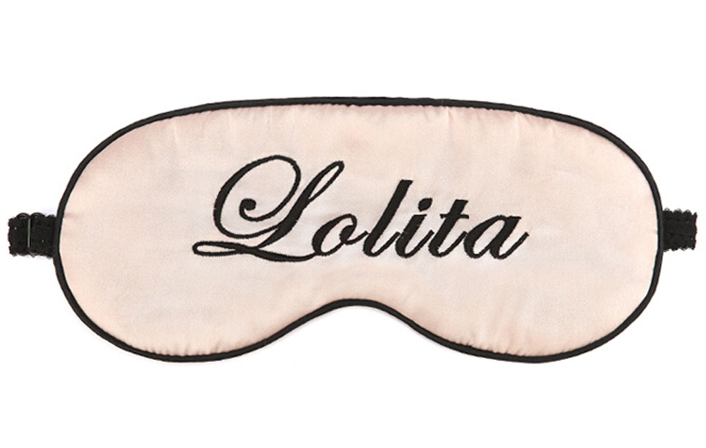 Double Sided Silk Eyeshade Sleep Eye Mask - Pink Orange - Loliota