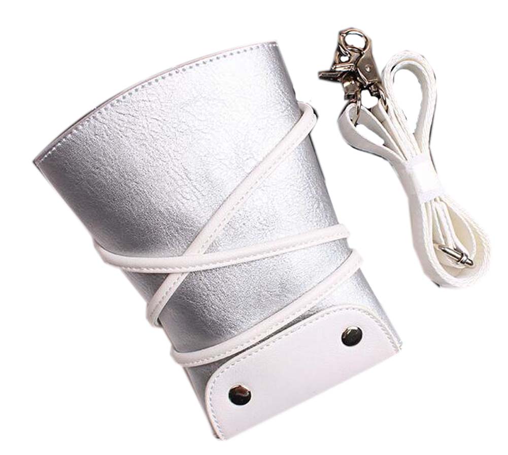 Hair Scissors Bag, Hair Beauty Tools & Stylist Pockets - Silver