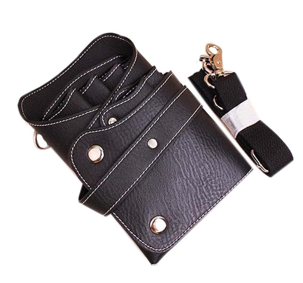 Hair Scissors Bag & Stylist Pockets - Black