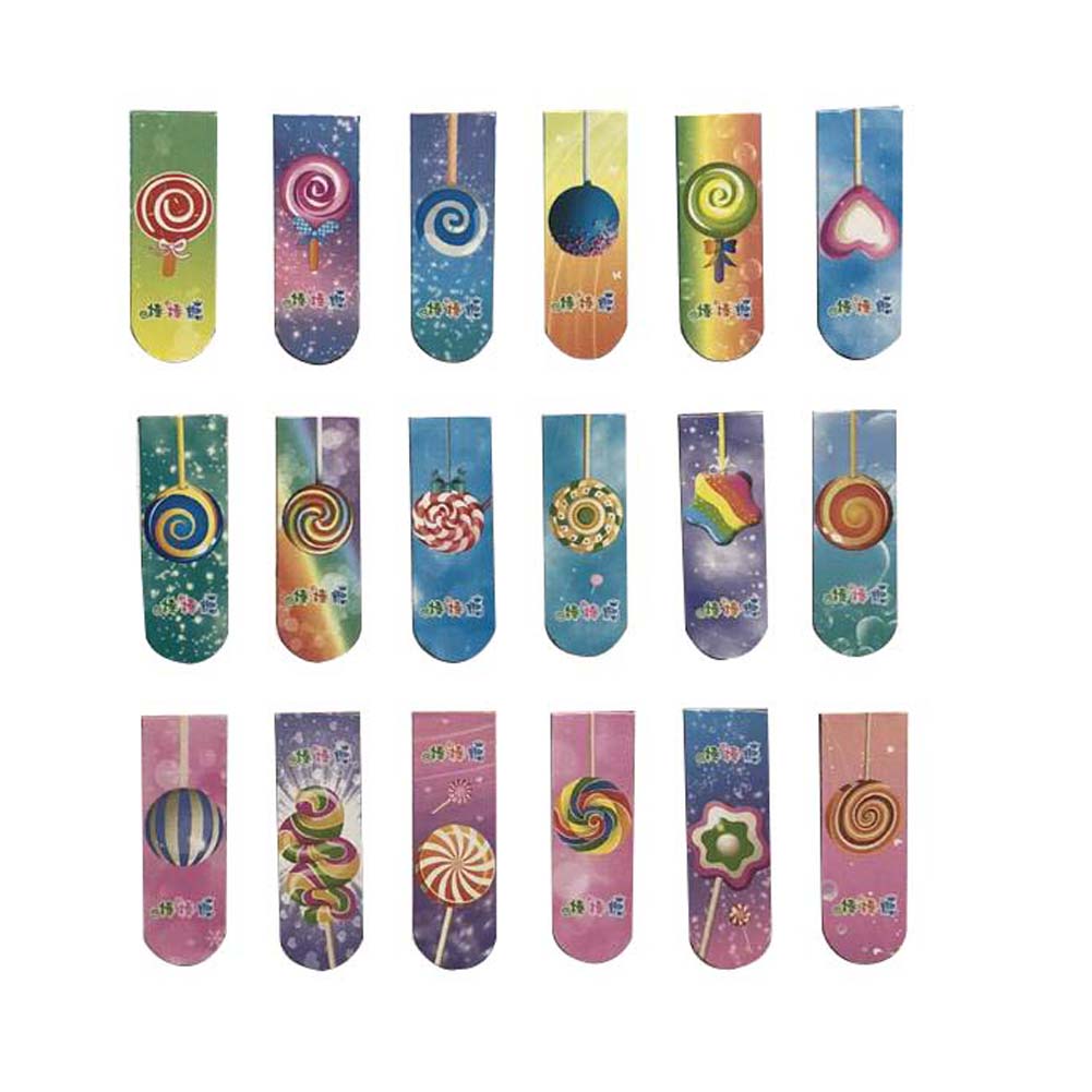 Creative Rod Stick Sugar Style Bookmark Magnetic Bookmarks Gift