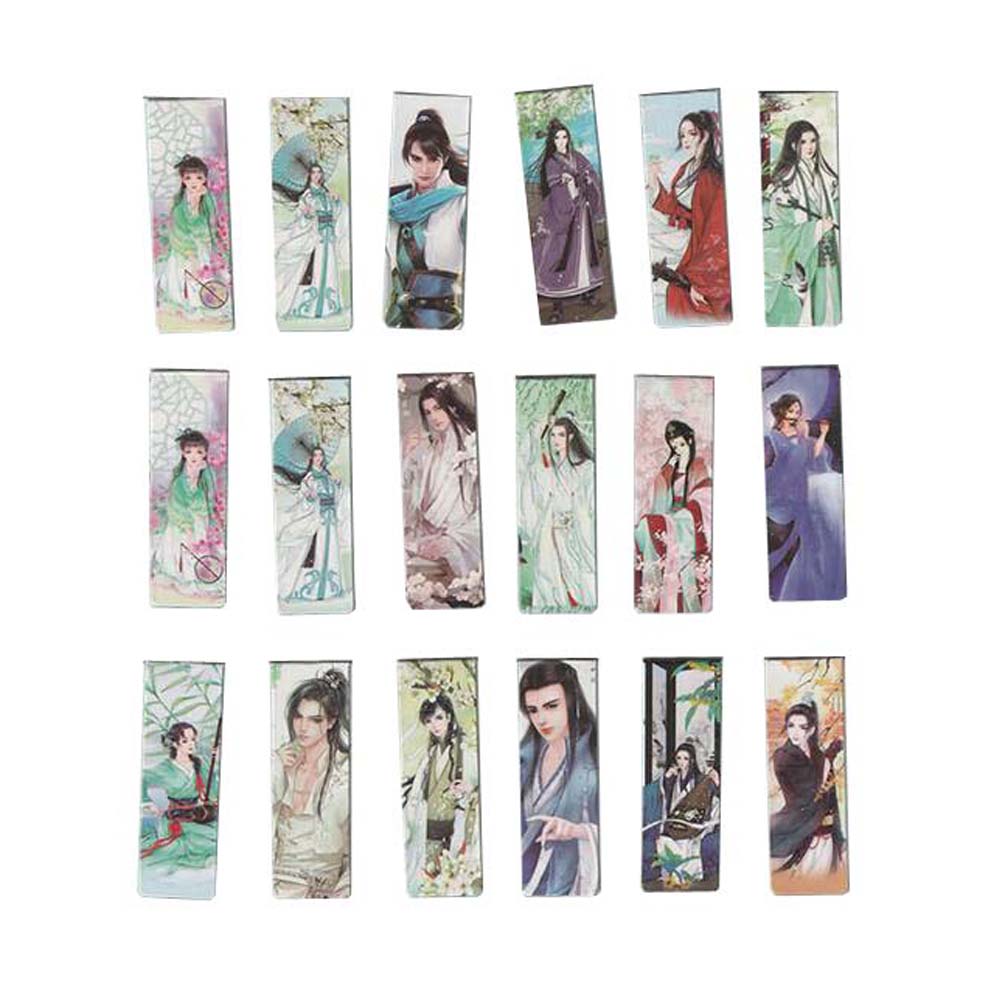 PS-OFF16282131-VICKY00137 Creative Lovely Classical Style Bookmarks, Ideal Gift for Friends, Set of 18