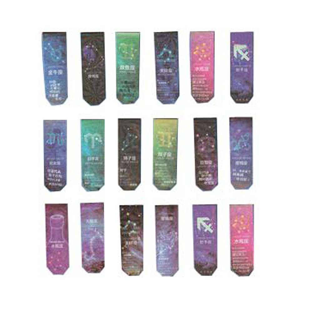 PS-OFF16282131-VICKY00149 Creative Twelve Constellation Style Bookmarks, Ideal Gift for Friends, Set of 18