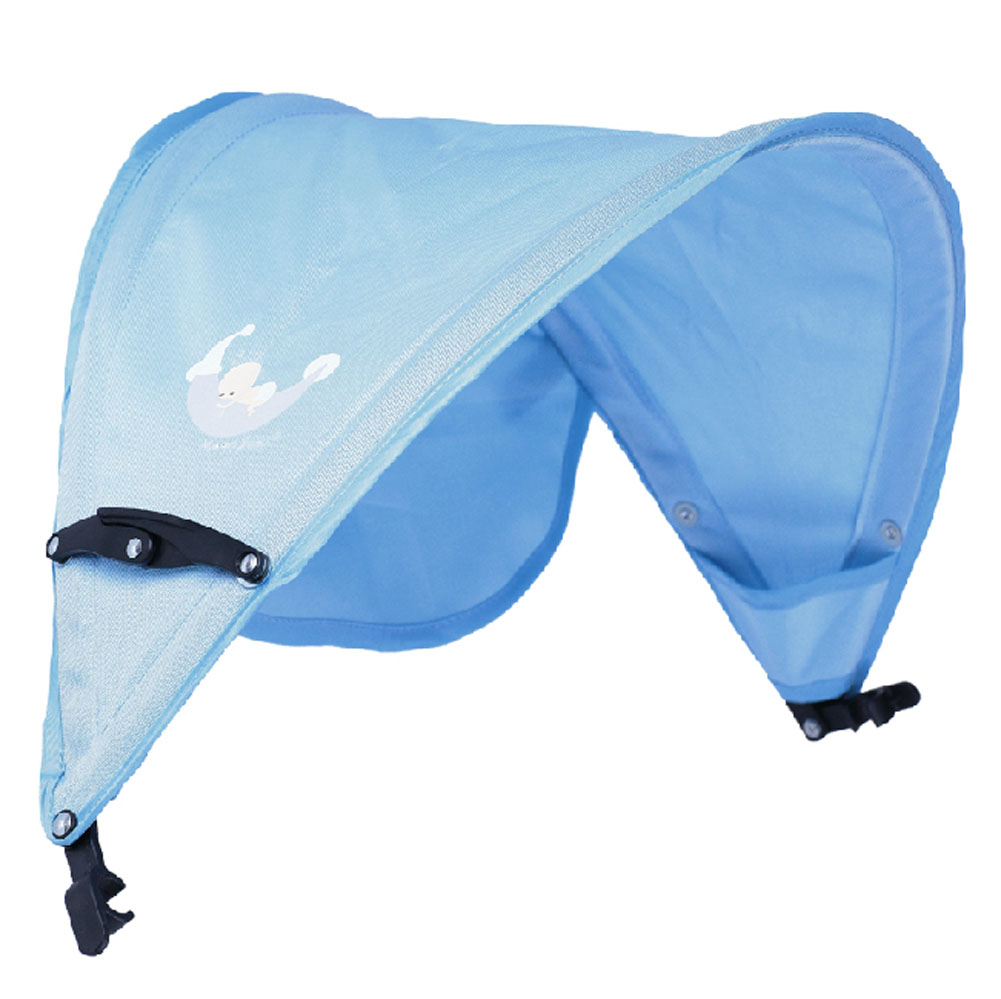 Baby Stroller Sunshade Maker Infant Stroller Canopy Cover Half - Light Blue -  Angelfacehijo, AN3130348