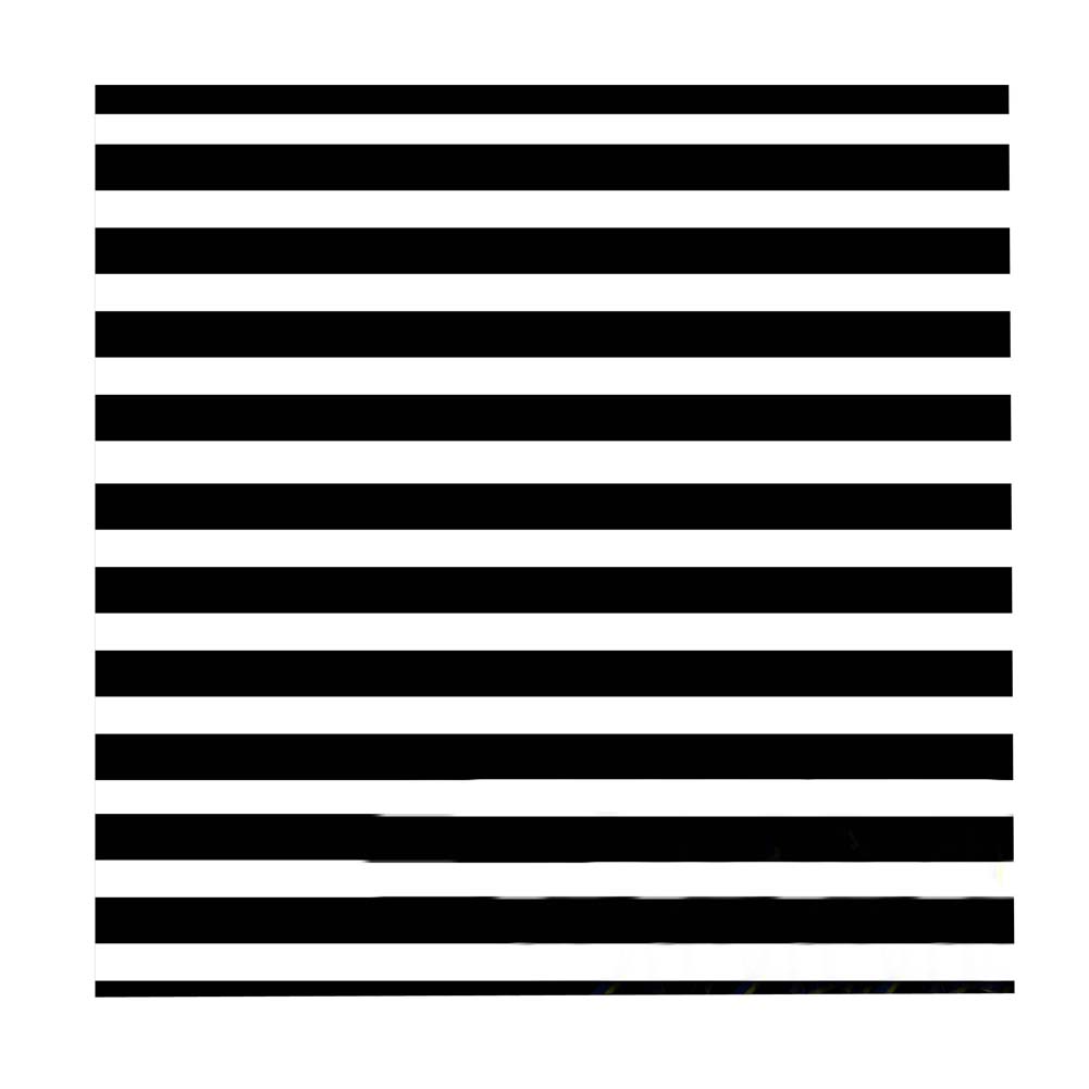 Black Strips Grease-Proof Baking Hamburger Wax Papers - 200 Piece