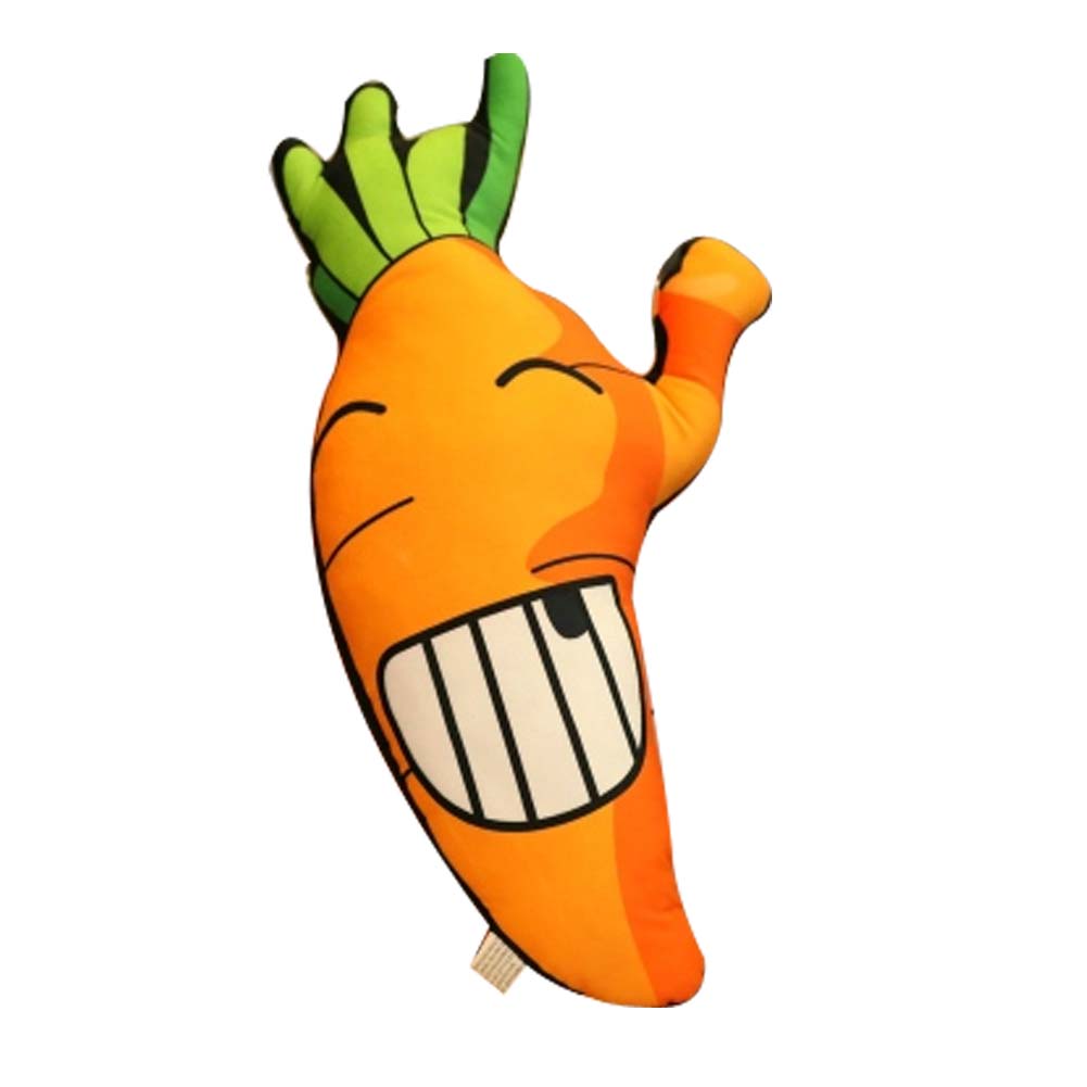 Birthday Gift Sleeping Pillow Carrot Doll Simulation Cushion Pillow Plush Toy - C