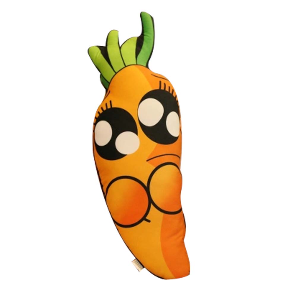 Birthday Gift Sleeping Pillow Carrot Doll Simulation Cushion Pillow Plush Toy - E