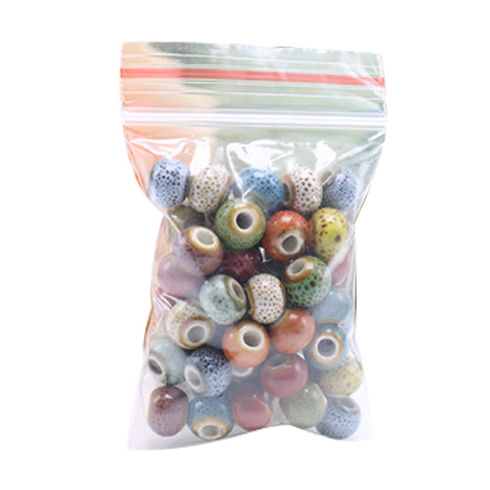 Picture of Panda Superstore PS-TOY166060011-SUE02991 6 mm Ceramic Beads Diy Round Loose Bead for Jewelry Making&#44; Assorted Color - 100 Piece