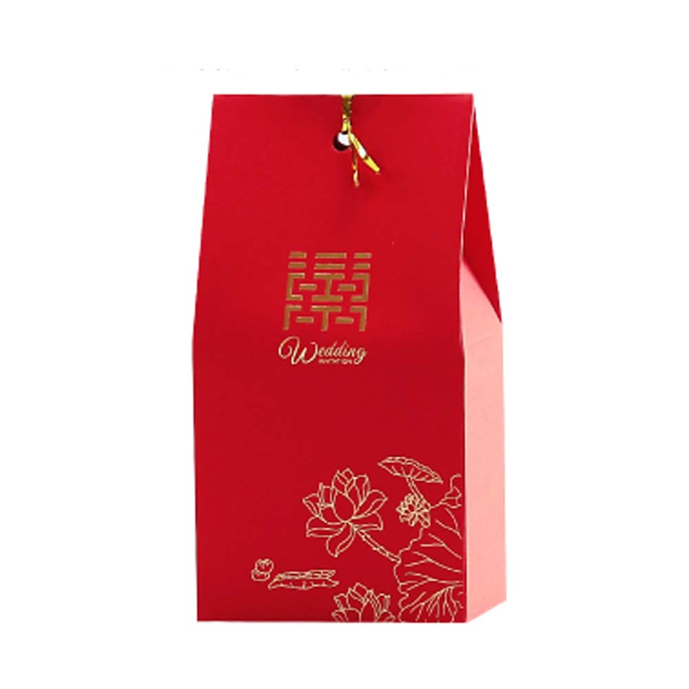 Picture of Panda Superstore PS-HOM13761871-SUE02588 Red Wedding Candy Box Chinese Style Wedding Candy Paper Boxes Chinese Style Chocolate Box - 40 Piece