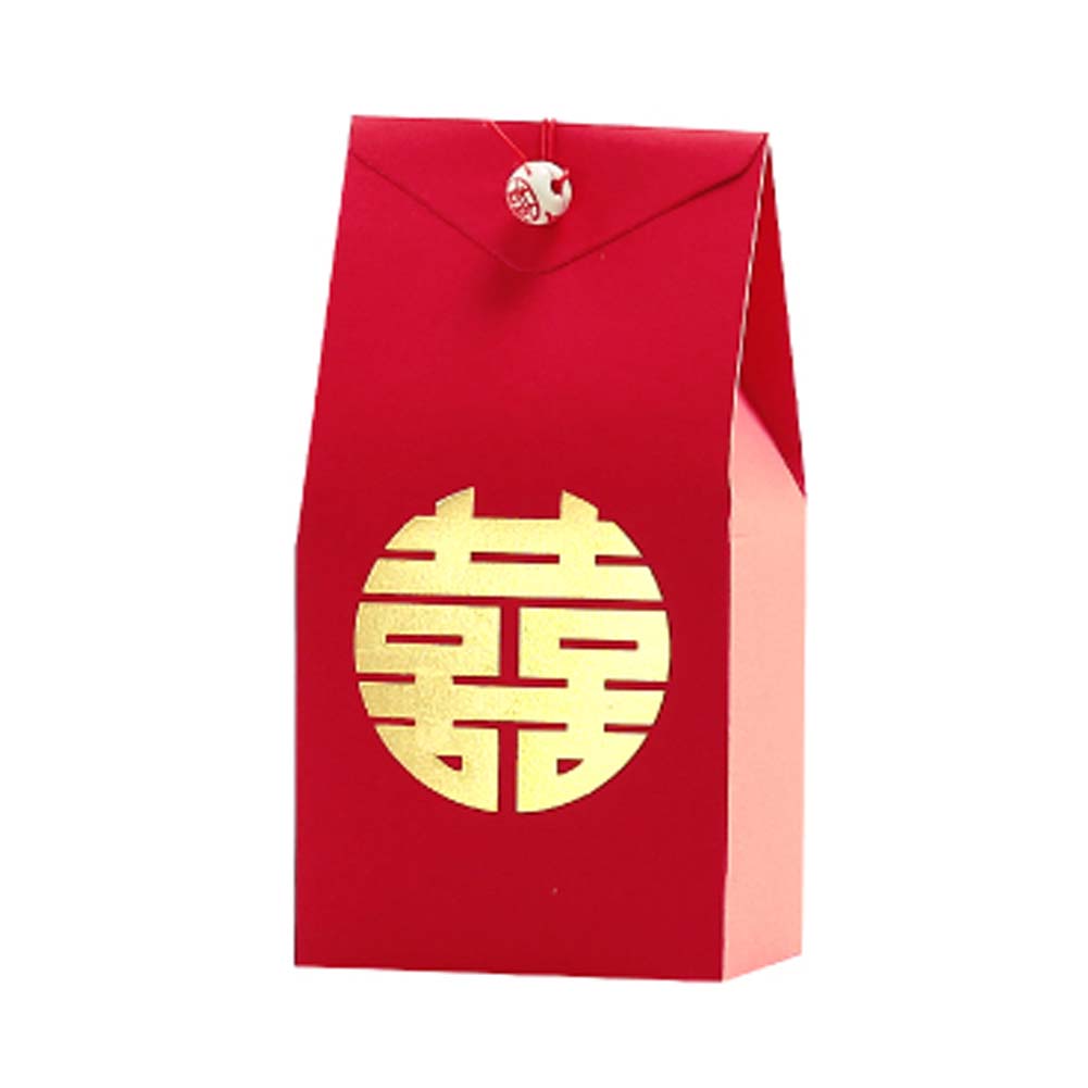 Picture of Panda Superstore PS-HOM13761871-SUE02595 Chinese Style Paper Gift Decorative Treats Cookies Candy Box for Wedding Party - 40 Piece