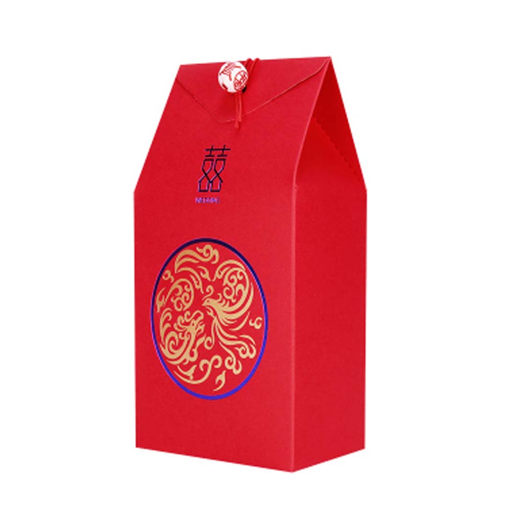 Picture of Panda Superstore PS-HOM13761871-SUE02601 Chinese Style Wedding Shower Candy Boxes Paper Gift Box Decorative Boxes, Red - 40 Piece