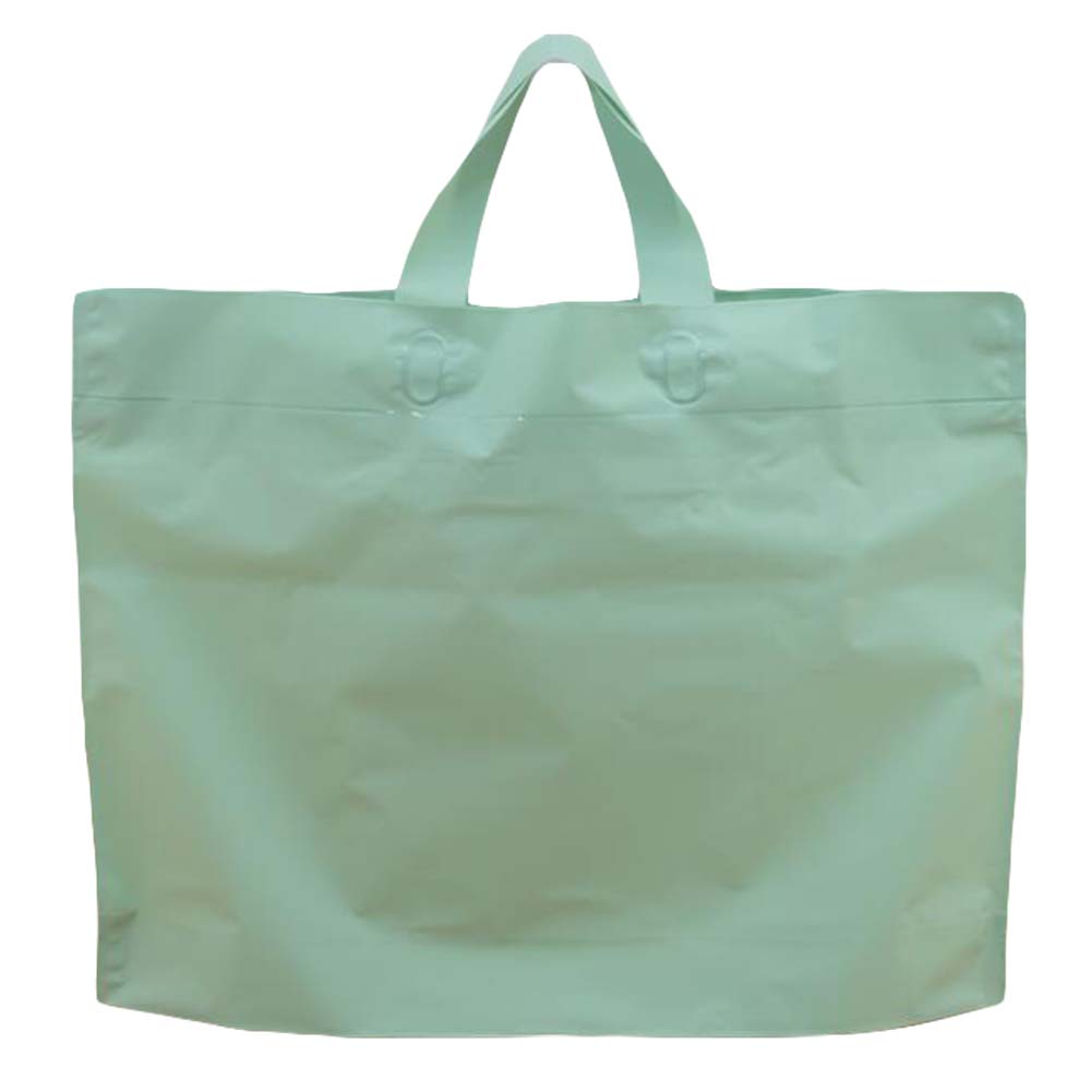 Picture of Panda Superstore PL-HOM1252210011-DORIS00069 Plastic Gift Clear Boutique Carry Shopping Bags, Green - 50 Pieces